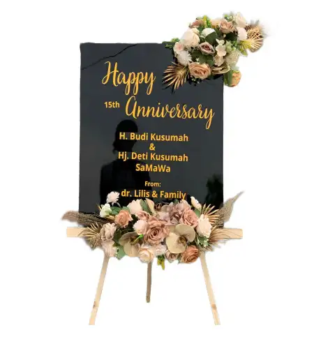 Papan Bunga Akrilik Sumbersono